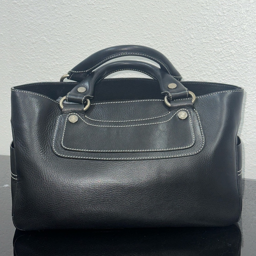 Celine Boogie Black Leather Bag‎ & Wallet Set - Picture 3 of 16